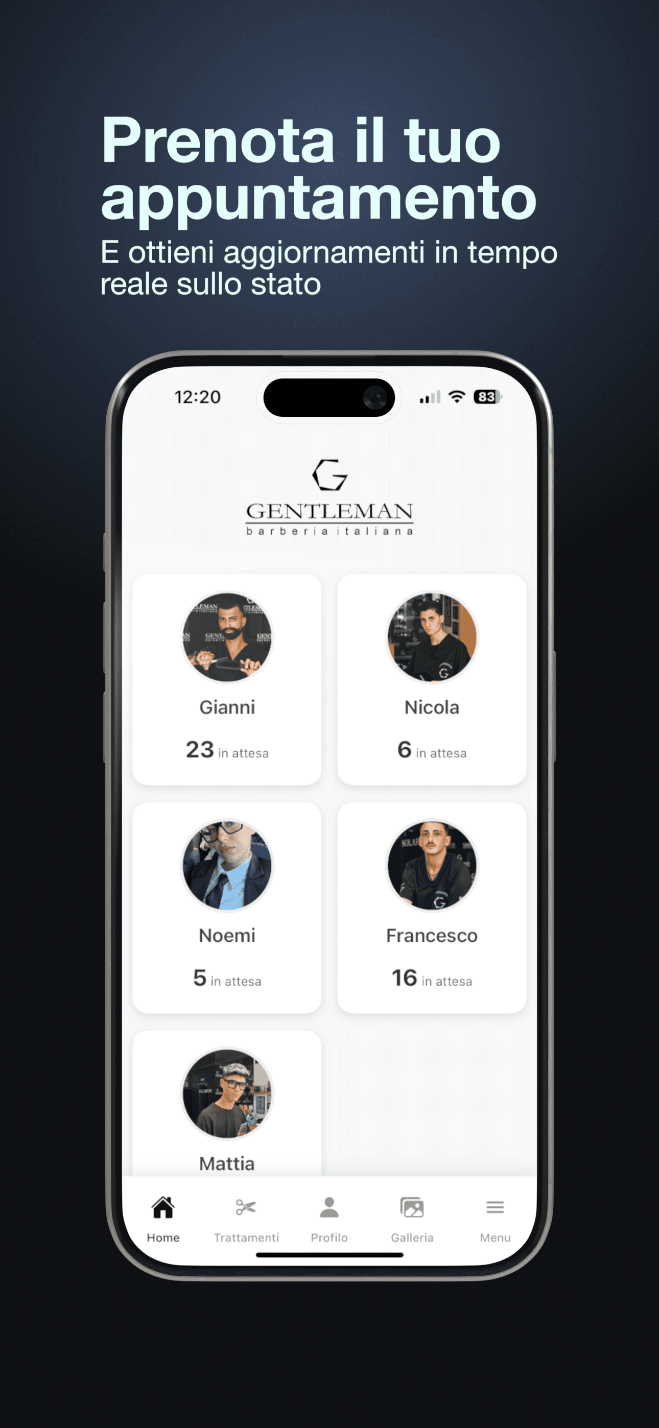 Gentleman Barberia Italiana 1